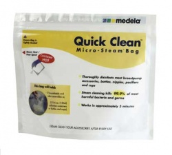 Пакеты для стерилизации грудного молока Medela Quick Clean 5шт.