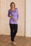 Блуза сборка для беременных и кормящих мам