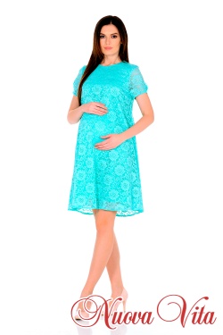 Платье для беременных, мята