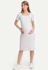Платье для беременных и кормящих мам бежевый
